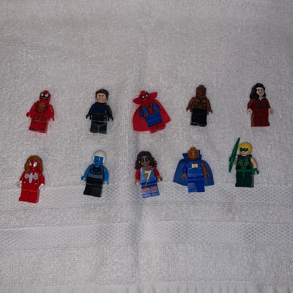 DC/Marvel Lego Figure Lot of 10